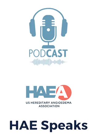 HAE Speaks Podcast logo